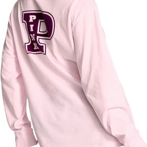 PINK Victoria's Secret Light Pink Long sleeve t shirt